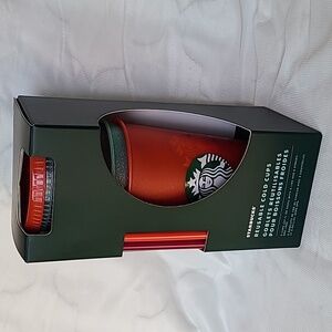 Starbucks Reusable Glitter Cold Cups Set of 5